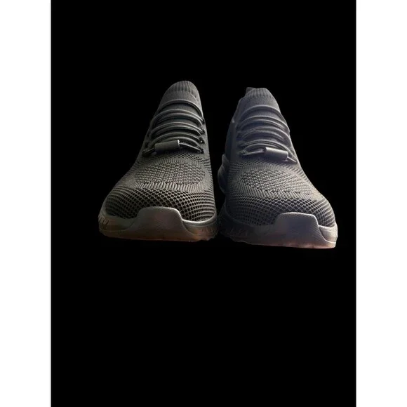 Skechers Work Emma Knit Slip Resistant Shoes Womens 7 Black Memory Foam 108284 - Picture 9 of 14